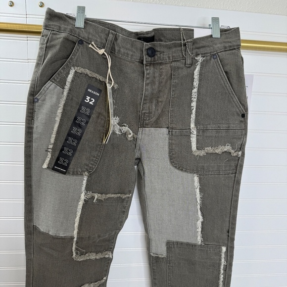 NEW Reasons Men's Denim US Waist 32 Jeans - Picture 2 of 9